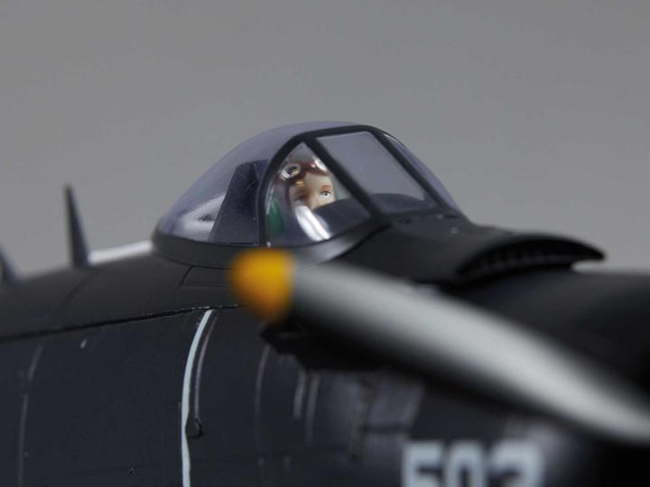 Actual product image Derbee A1 Skyraider Warbird PNP blue - 80cm (Warbird)