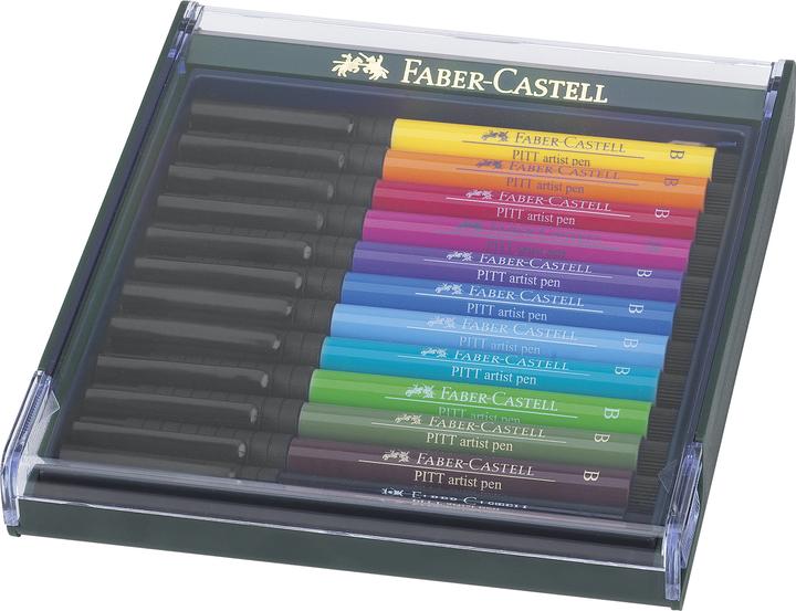 Actual product image Faber-Castell Pitt Artist (Multicoloured, 12 x)