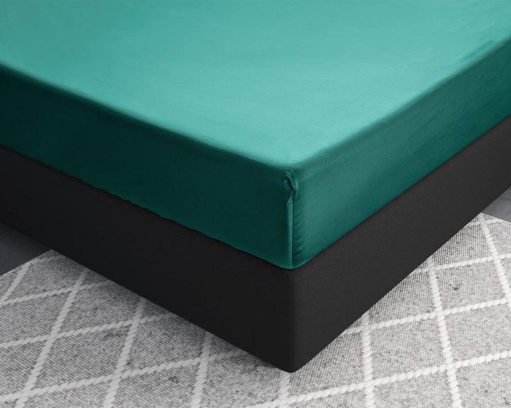 Actual product image Palo Satin fitted sheet (180 x 210 cm)