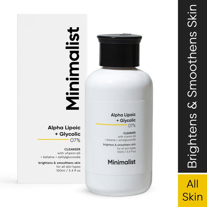 Produktbild Minimalist Alpha Lipoic + Glycolic 07% Cleanser (Gel, 100 ml)