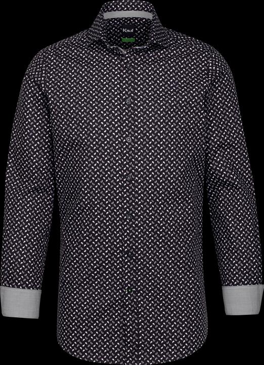 Actual product image Kauf London New Kent long sleeve slim fit with contrast (39)