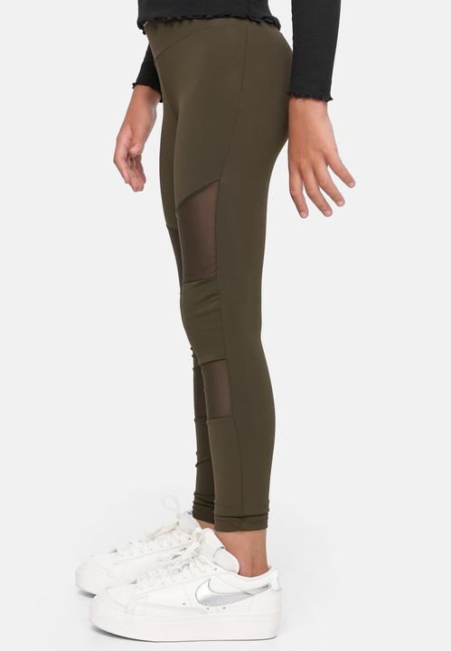 Actual product image Urban Classics Girls Tech Mesh Leggings (122)