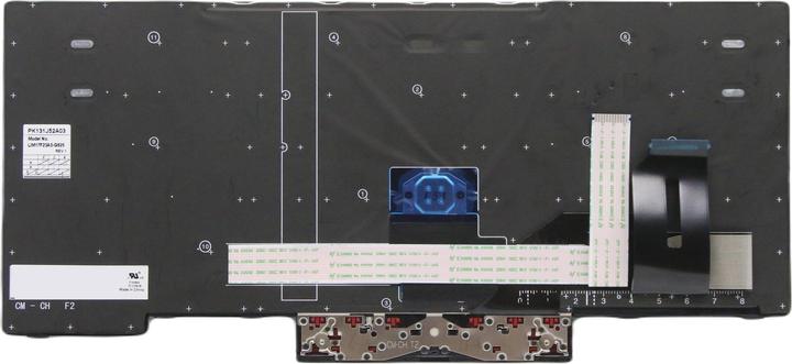 Actual product image Lenovo Keyboard black w/Backlight English U.S. International