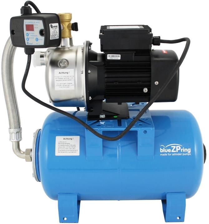 Produktbild Magni Zehnder-Pumpen Hauswasserwerk Garden 1000/ZPC01B, selbstansaugend (Hauswasserpumpe)
