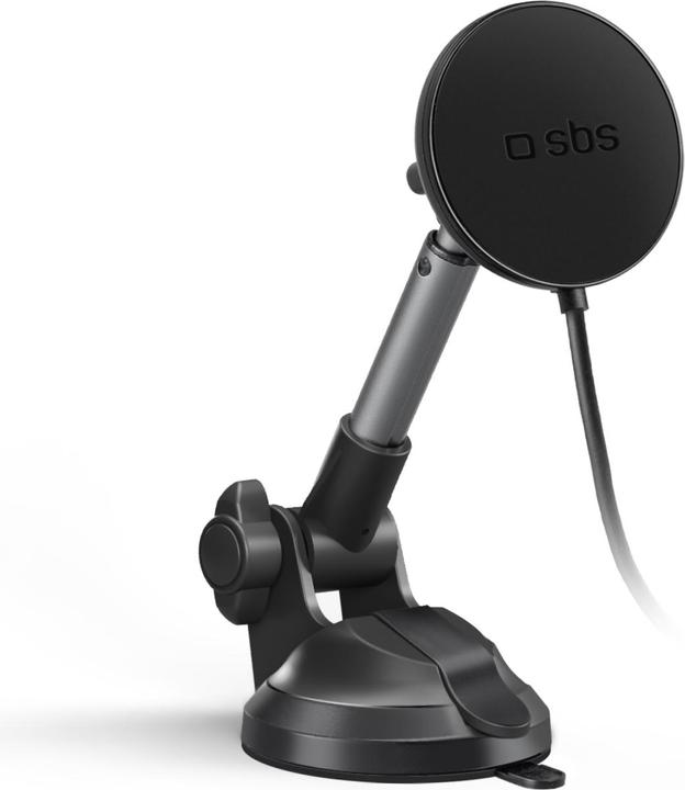 Actual product image SBS Wireless telescopic car mount with suction cup for smartphones and iPhones