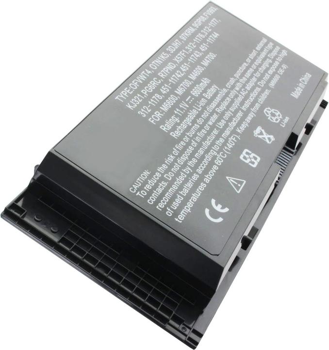 Produktbild Dell Akku Precision M4600 11,1 Volt (6 Zellen, 7800 mAh)