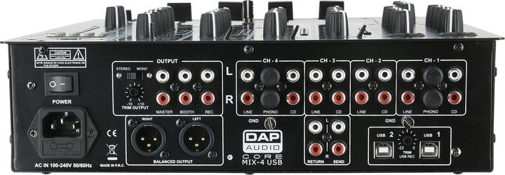 Actual product image DAP-Audio Core Mix-4 Usb (DJ controller)