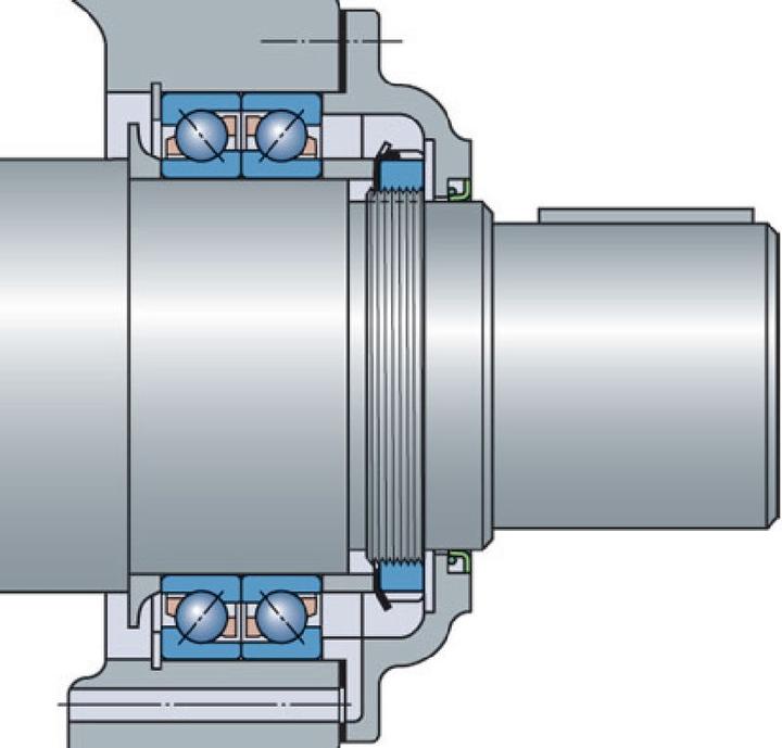 Immagine prodotto SKF Cuscinetto a sfere a contatto obliquo 7207 BEP Ø interno 35 mm Ø esterno 72 mm Larghezza 17 mm