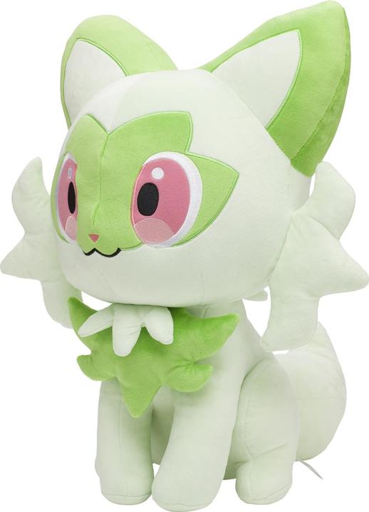 Image du produit Pokémon Sprigatito Peluche taille réelle - 50 cm (50 cm)