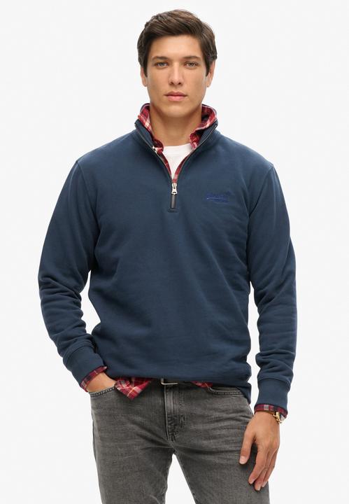 Produktbild Superdry Sweatshirt Casual Bequem sitzend Essential Logo Henley (XXL)