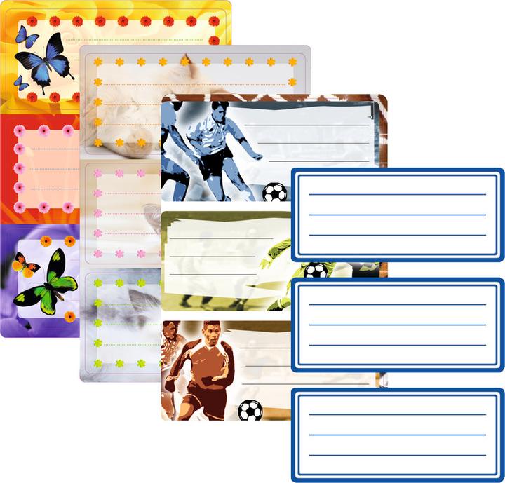 Actual product image Herma Book labels