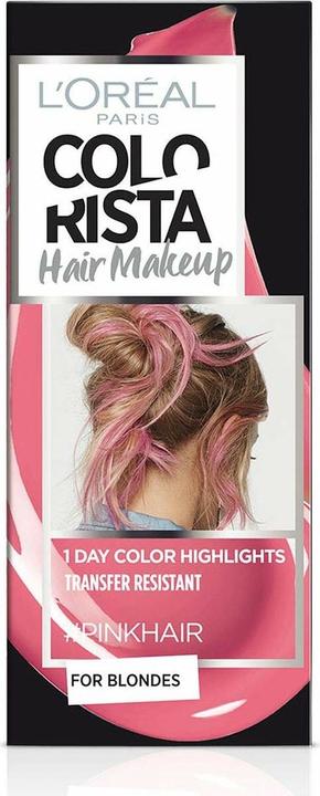 Actual product image L'Oréal Paris L'Oréal Colorista Hair Makeup Pink Hair 30ml