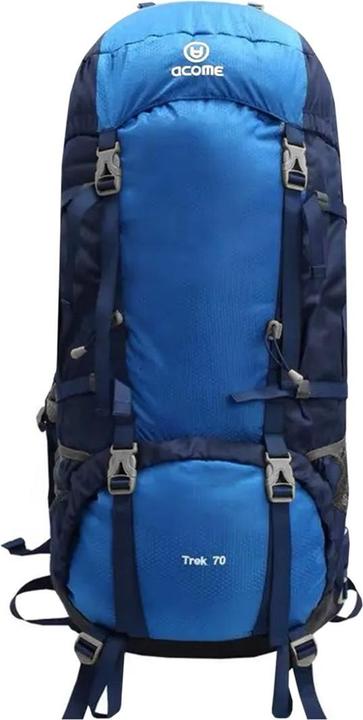 Immagine prodotto Acome Zaino da trekking Trek 70L blu (70 l)