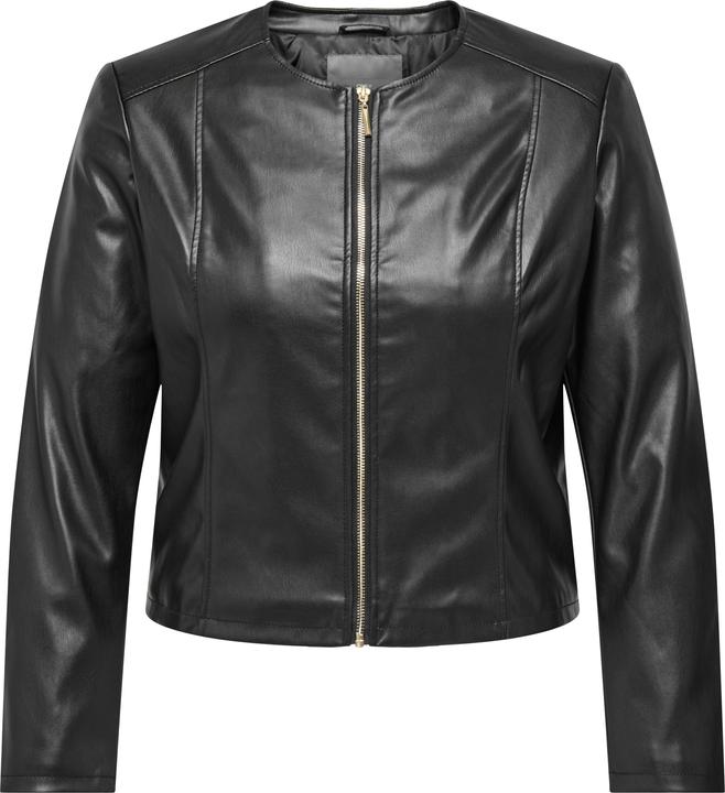 Produktbild Only Bandkragen Curve Jacke Kunstlederjacke (46)