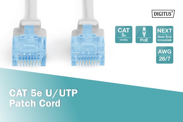 Produktbild Digitus Netzwerkkabel (U/UTP, CAT5e, 2 m)