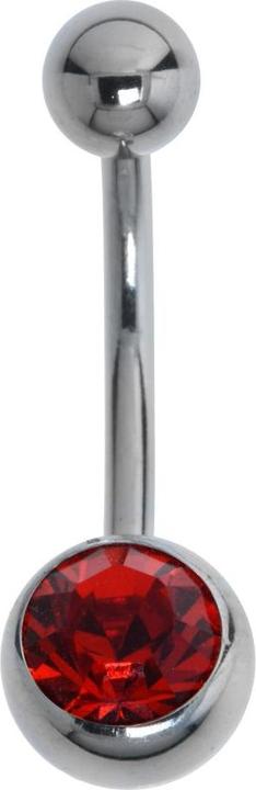 Bijouteria Bauchpiercing (Titan, Kristall)