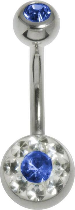 Immagine prodotto Bijouteria Piercing ventre (Acciaio chirurgico 316L, Resina epossidica, Vetro (di orologio))