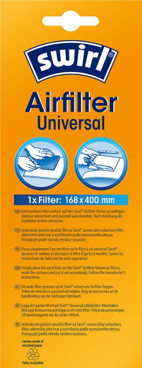 Produktbild Swirl Airfilter Universal 11
