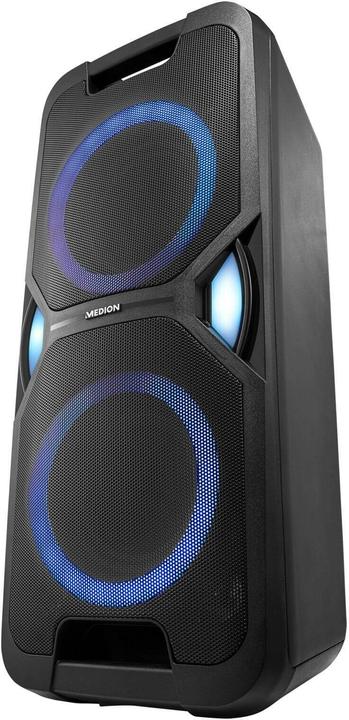 Produktbild Medion MD 44468 Partylautsprecher schwarz (15 h, Netzbetrieb, Akkubetrieb)