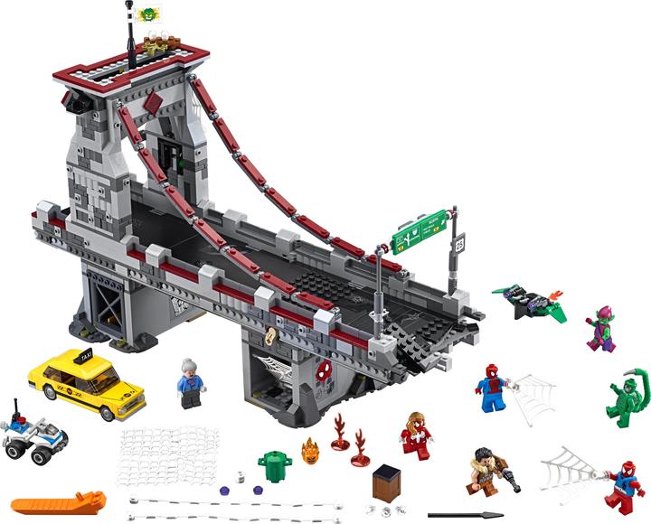 Immagine prodotto LEGO Spider-Man: Ultimate bridge duello dei guerrieri della ragnatela (76057, LEGO Marvel)