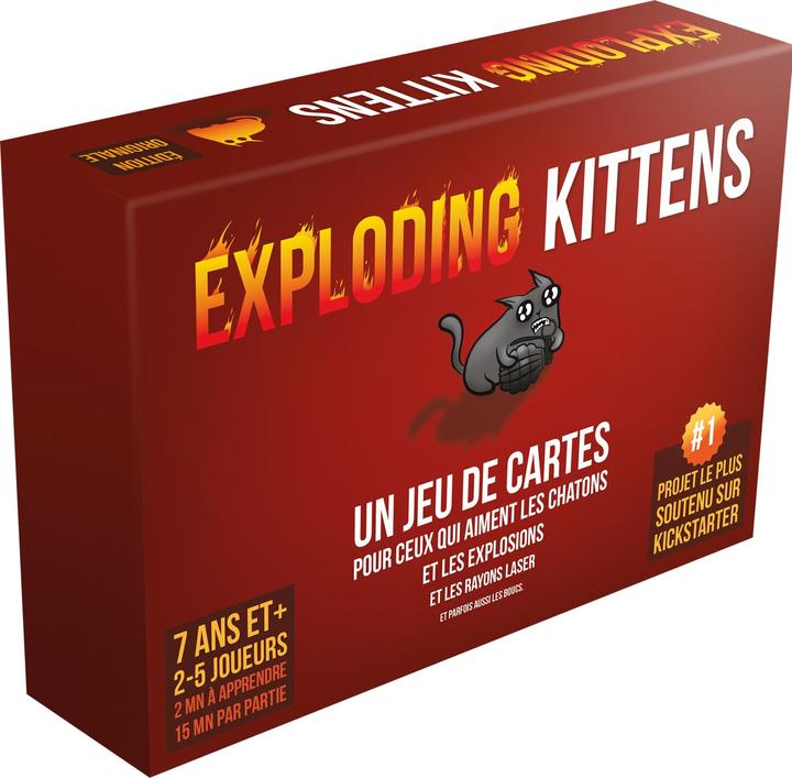 Produktbild Asmodée Exploding Kittens (Deutsch)