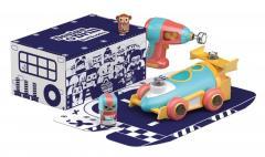 Actual product image Learning Resources Educational set. Assembled racing car.