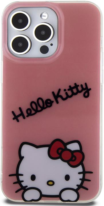 Image du produit Hello Kitty IML Daydreaming Logo Cover Housse pour iPhone 15 Pro - Rose (Apple iPhone 15 Pro)