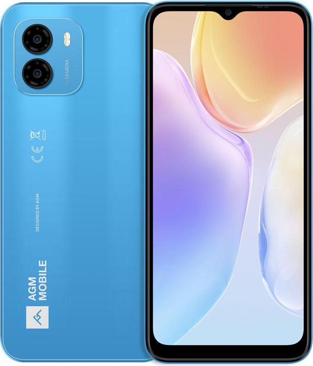 AGM NOTE N1 8/128GB VIVID BLUE (128 GB, Blue, 6.52", Dual SIM, 50 Mpx)