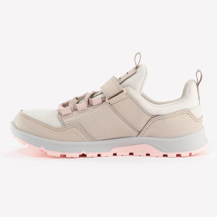 Produktbild Quechua Wanderschuhe Kinder Gr. 28–34 niedrig Klettverschluss Wandern - NH500 beige/rosa (31)