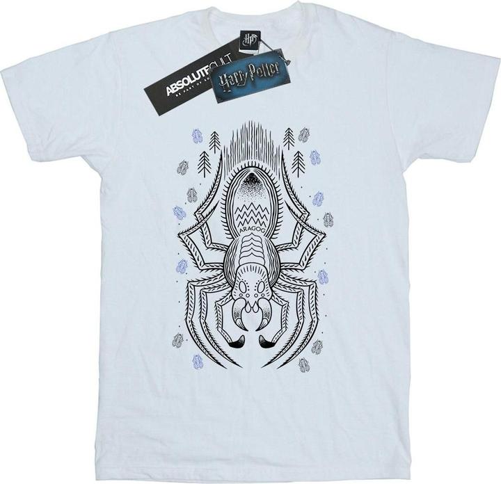 Actual product image Boys Aragog Line Art T-Shirt (116)