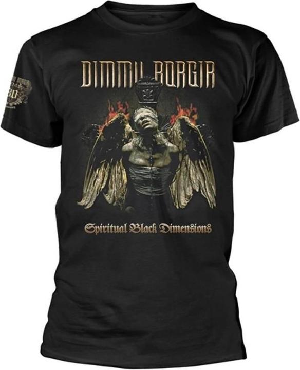 Actual product image Dimmu Borgir Unisex Adult Spiritual Black Dimensions Tour 2024 T-Shirt (S)