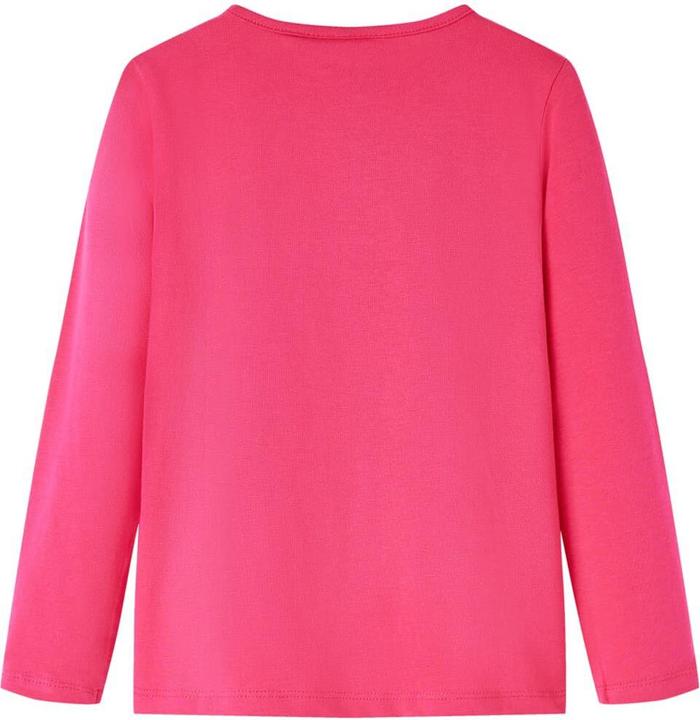 Produktbild VidaXL Kinder-Langarmshirt Knallrosa 116,Material: 95 % Baumwolle (116)