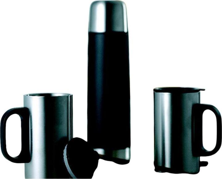 Actual product image MidOcean Isoset Vacuum Insulated Flask & Cup Set (Pack of 3)