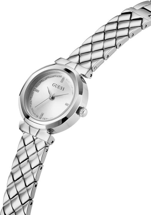 Actual product image Guess - Ladies Silver Tone Analog Watch GW0839L4