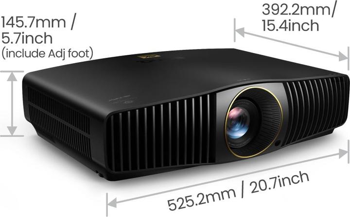 Actual product image BenQ W5800 (UHD, 2600 lm)