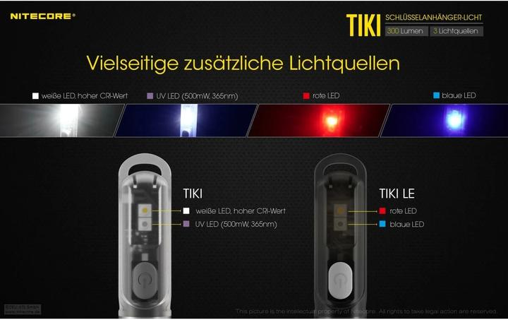 Produktbild Nitecore TIKI - 300 Lumen (5.60 cm, 300 lm)
