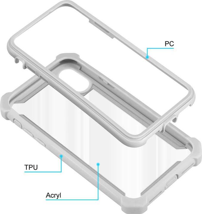 Produktbild Cadorabo Hybrid 2-in-1 Acrylic Cover (Apple iPhone XR)