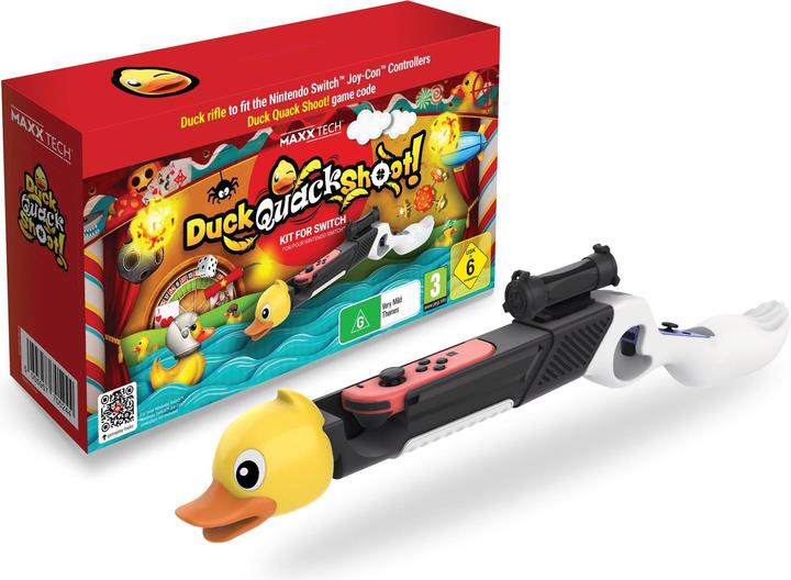 Immagine prodotto Maxx Tech Anatra, Quack, Spara! SWITCH CiaB + pistola per anatre (Switch, DE)
