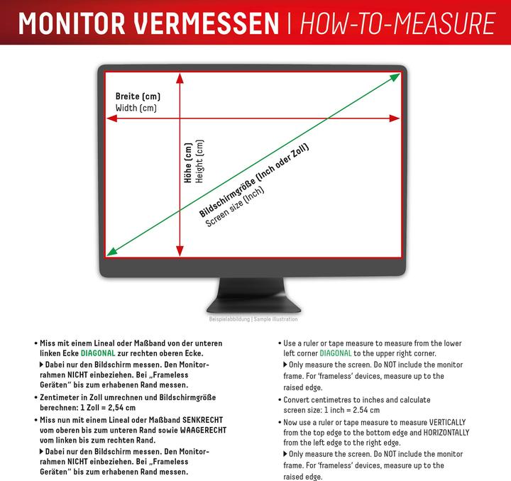 Immagine prodotto Displex Privacy Safe, Desktop Monitor Blickschutzfilter (27", 16 : 10)