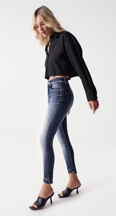Produktbild Salsa Jeans Cropped Secret Glamour Pushin Dark Wash (W40/L30)