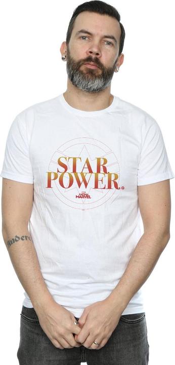 Actual product image Mens Captain Star Power T-Shirt (5XL)