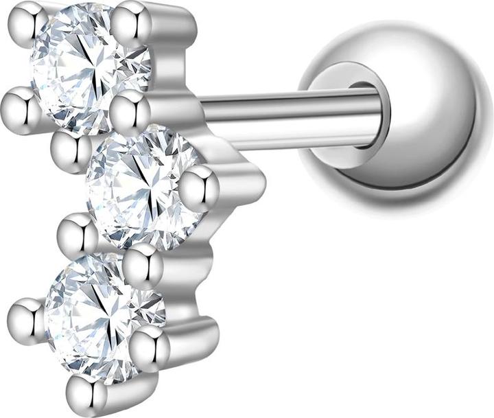 Actual product image Glanzstücke München Ladies stud earrings sterling silver - 37356 (Sterling Silver)