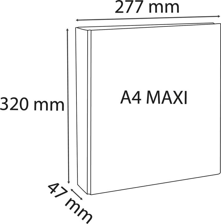 Actual product image Exacompta Ring binders (A4, 47 mm, 1 Piece)