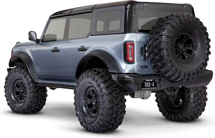 Actual product image Traxxas TRX-4 2021 Ford Bronco Electric Brushed Crawler 4WD 1:10 RTR silver (RTR Ready-to-Run)