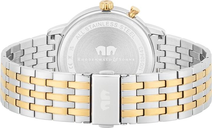 Actual product image Multifunctions Moontime II stainless steel yellow gold - 34100 (Analogue wristwatch, 40 mm)