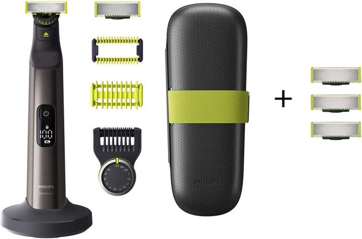 Image du produit Philips OneBlade Pro Face + Body & Lames de rasoir (3 x)