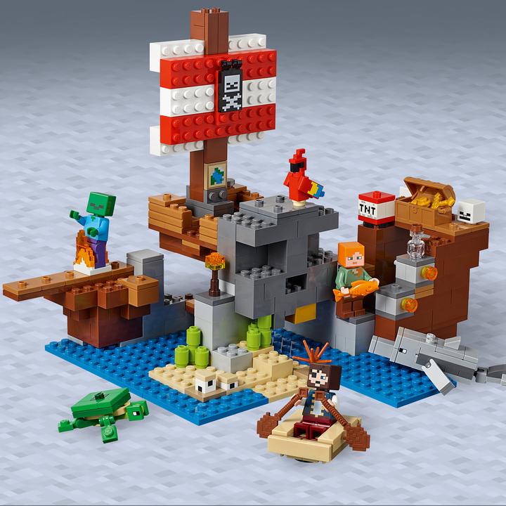 Produktbild LEGO Das Piratenschiff-Abenteuer (21152, LEGO Minecraft)