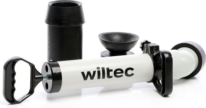 Produktbild Wiltec Hochdruck Rohrreinigungspumpe Abflussreiniger Rohrreiniger Waschbecken WC