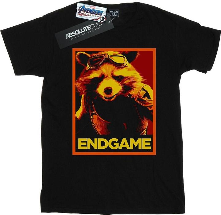Avengers Endgame Rocket Poster TShirt