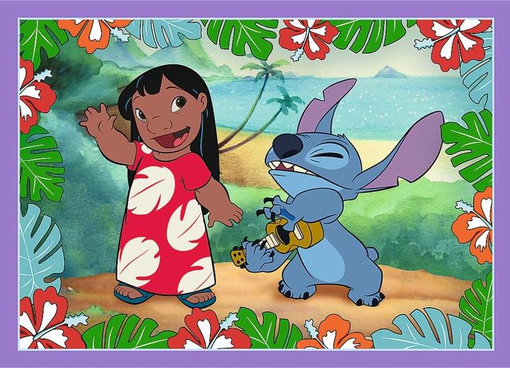 Actual product image Trefl Lilo & Stitch 4in1 Puzzle 35/48/54/70T (54 pieces)